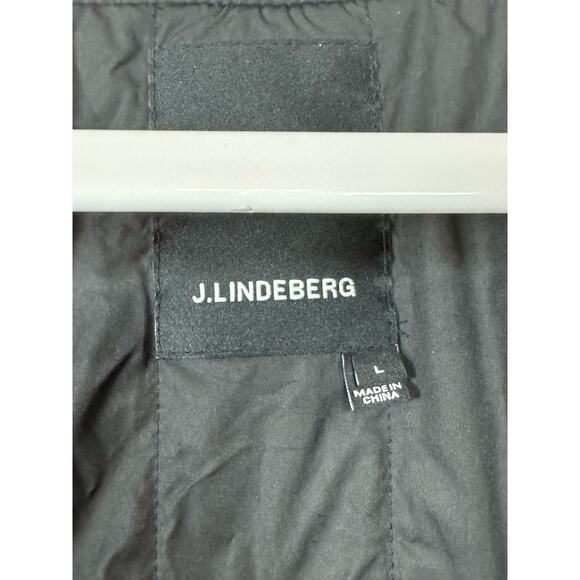J. Linderberg Dwayne Bomber Black Jacket Mens Size L - USED - Picture 6 of 8